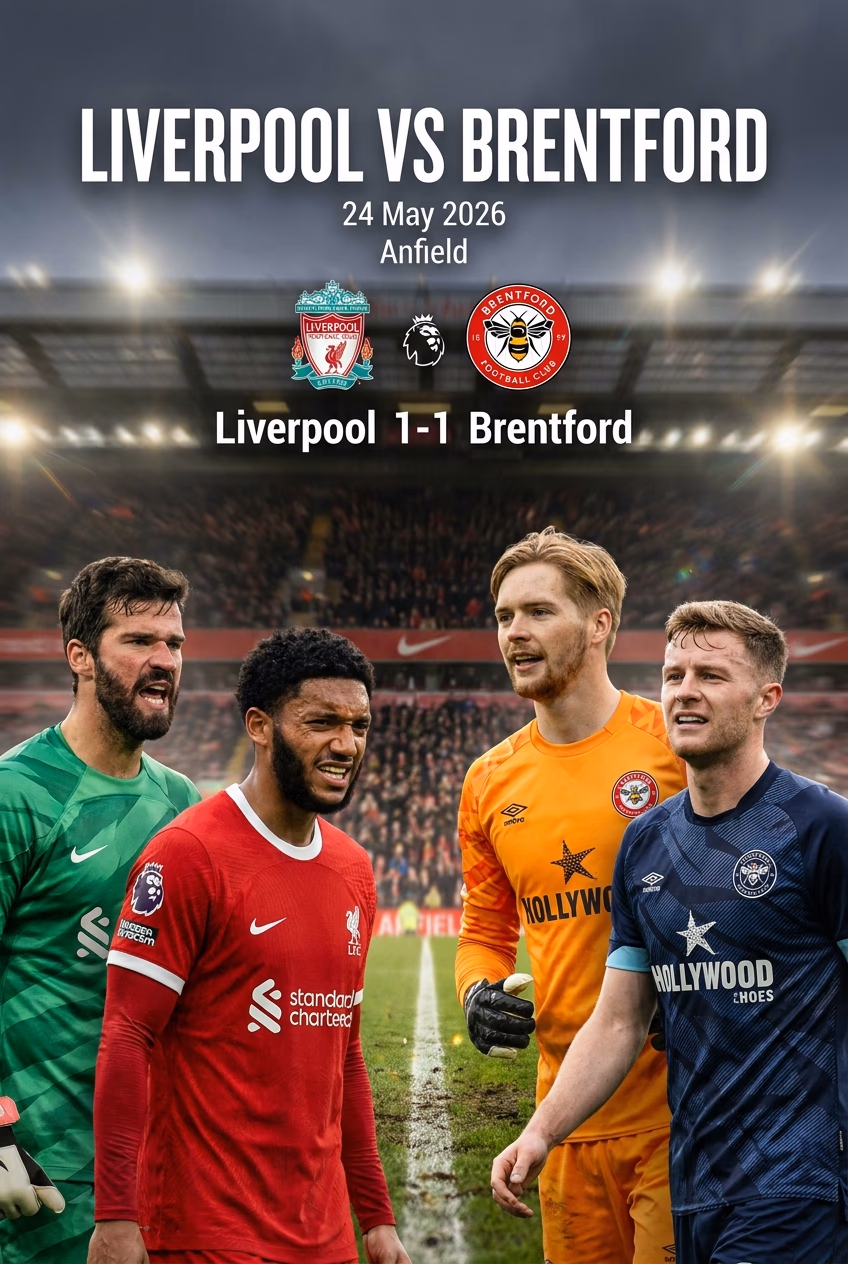 Liverpool vs Brentford