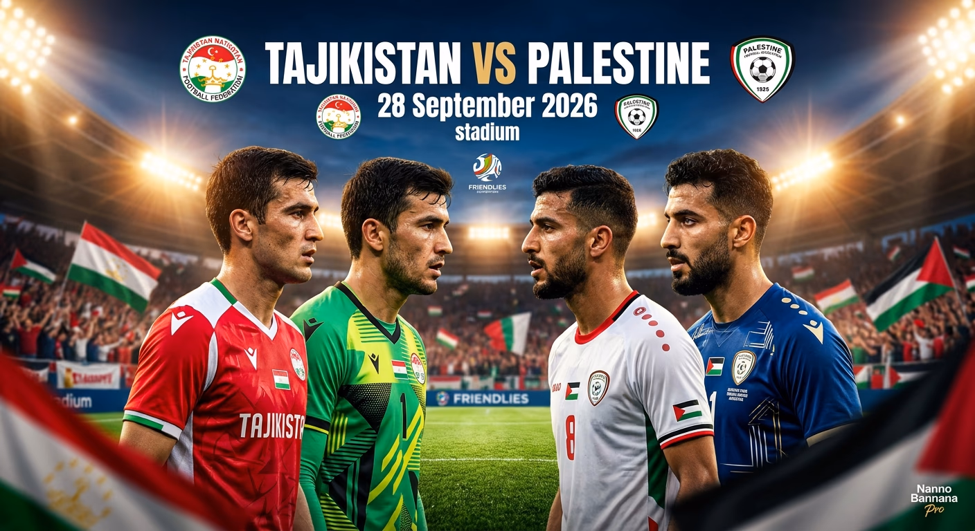 Tajikistan vs Palestine