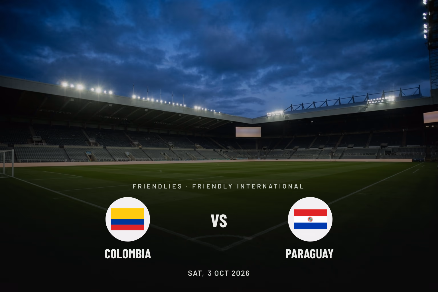 Colombia vs Paraguay