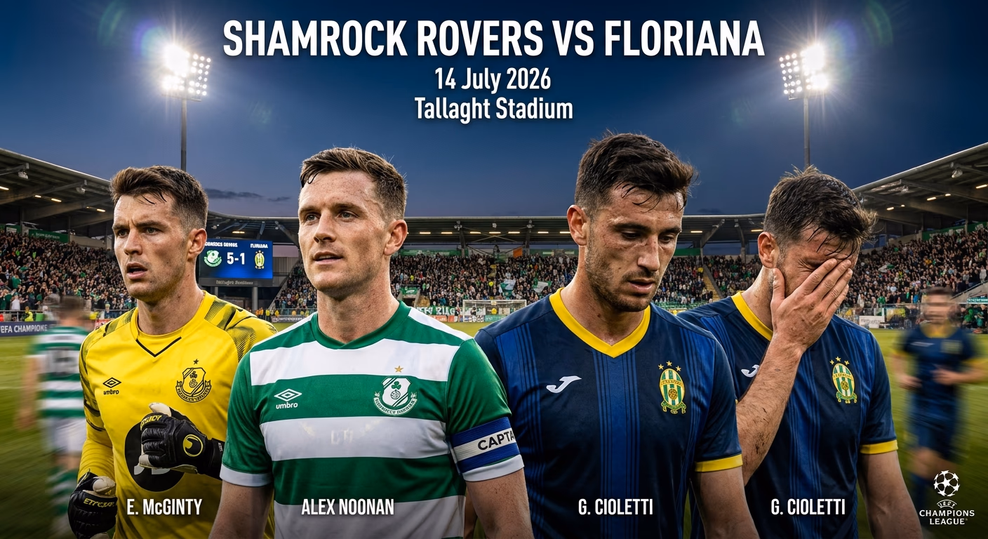 Shamrock Rovers vs Floriana