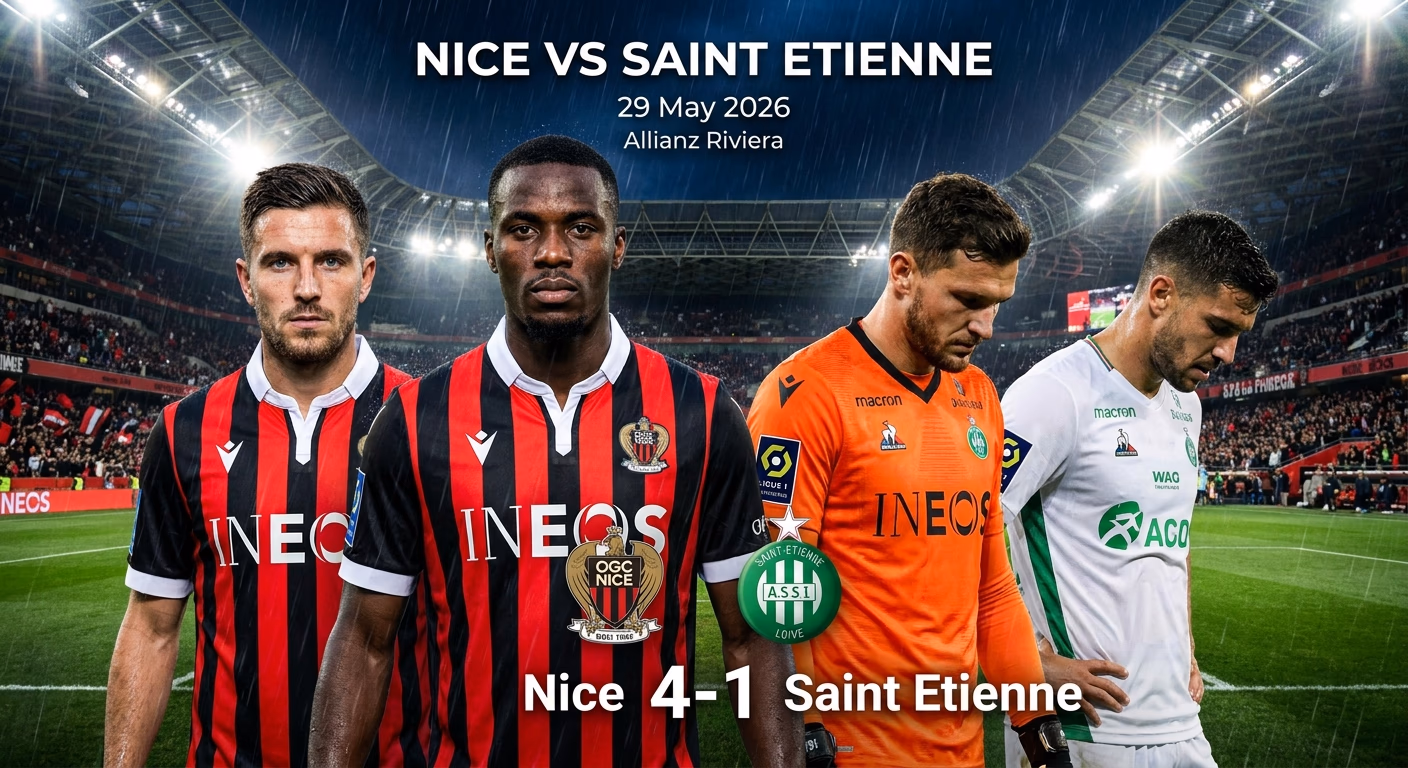Nice vs Saint Etienne