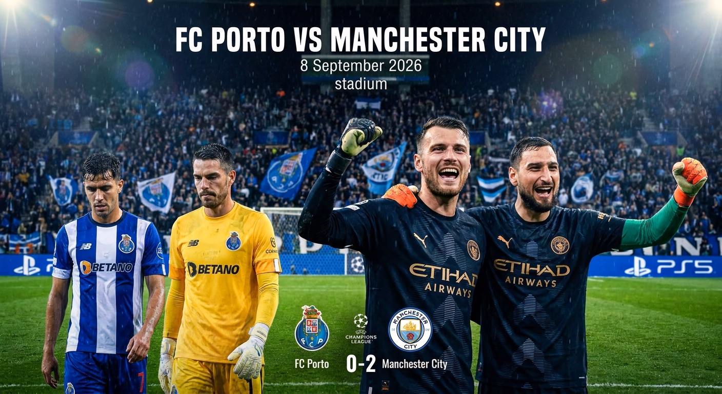 A Dobradinha de Haaland Leva o Manchester City a uma Vitória Convincente na Liga dos Campeões em Porto