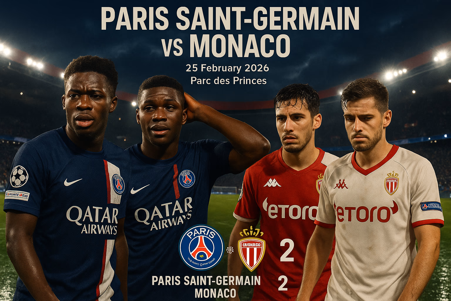 باريس سان جيرمان ضد موناكو