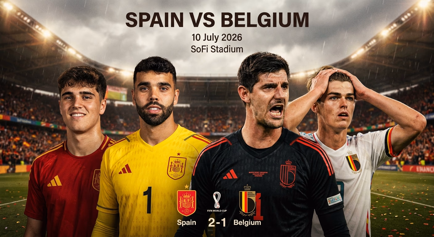 Spain vs Belgium