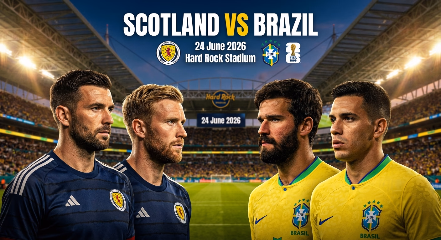 Can Clarke’s Tartan blueprint blunt Dorival’s five-star Brazil in Group C finale?