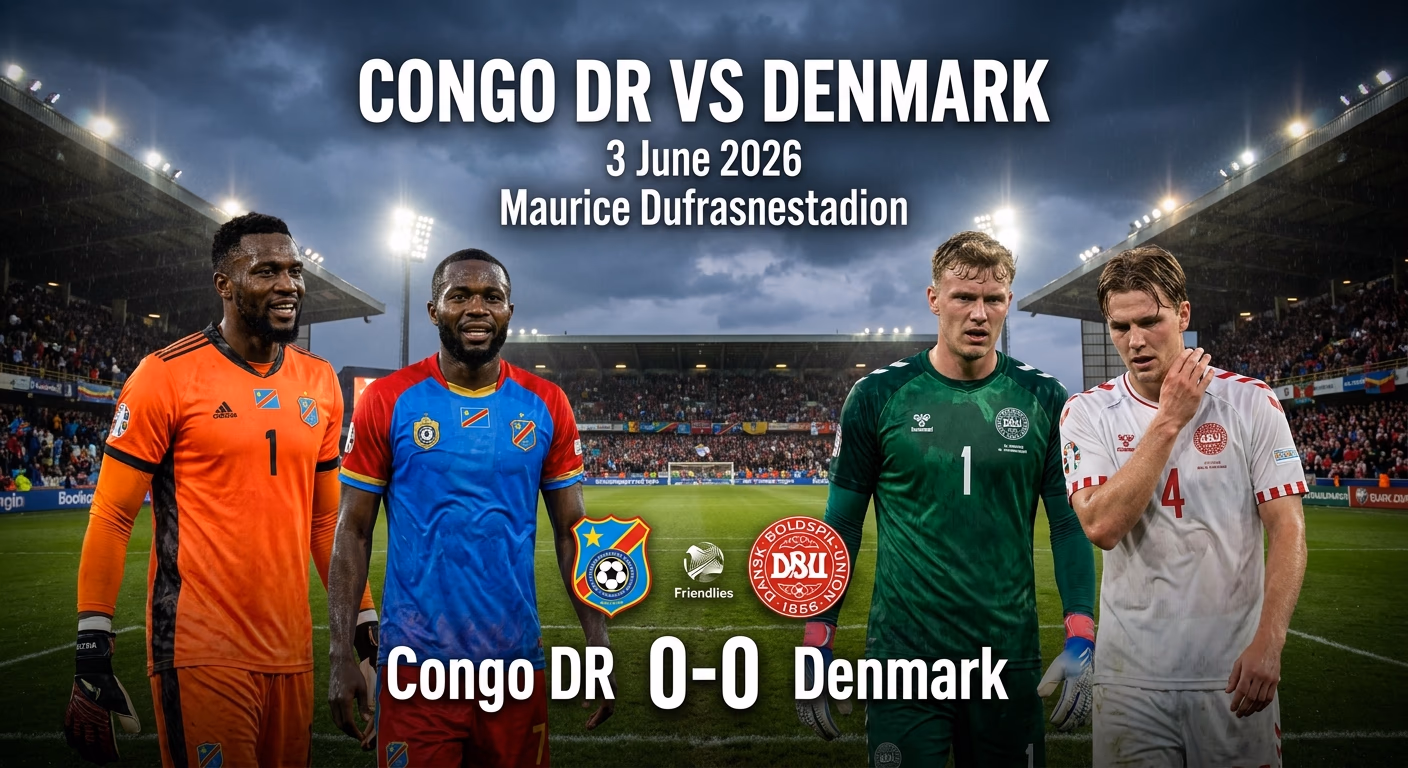 Congo DR vs Denmark