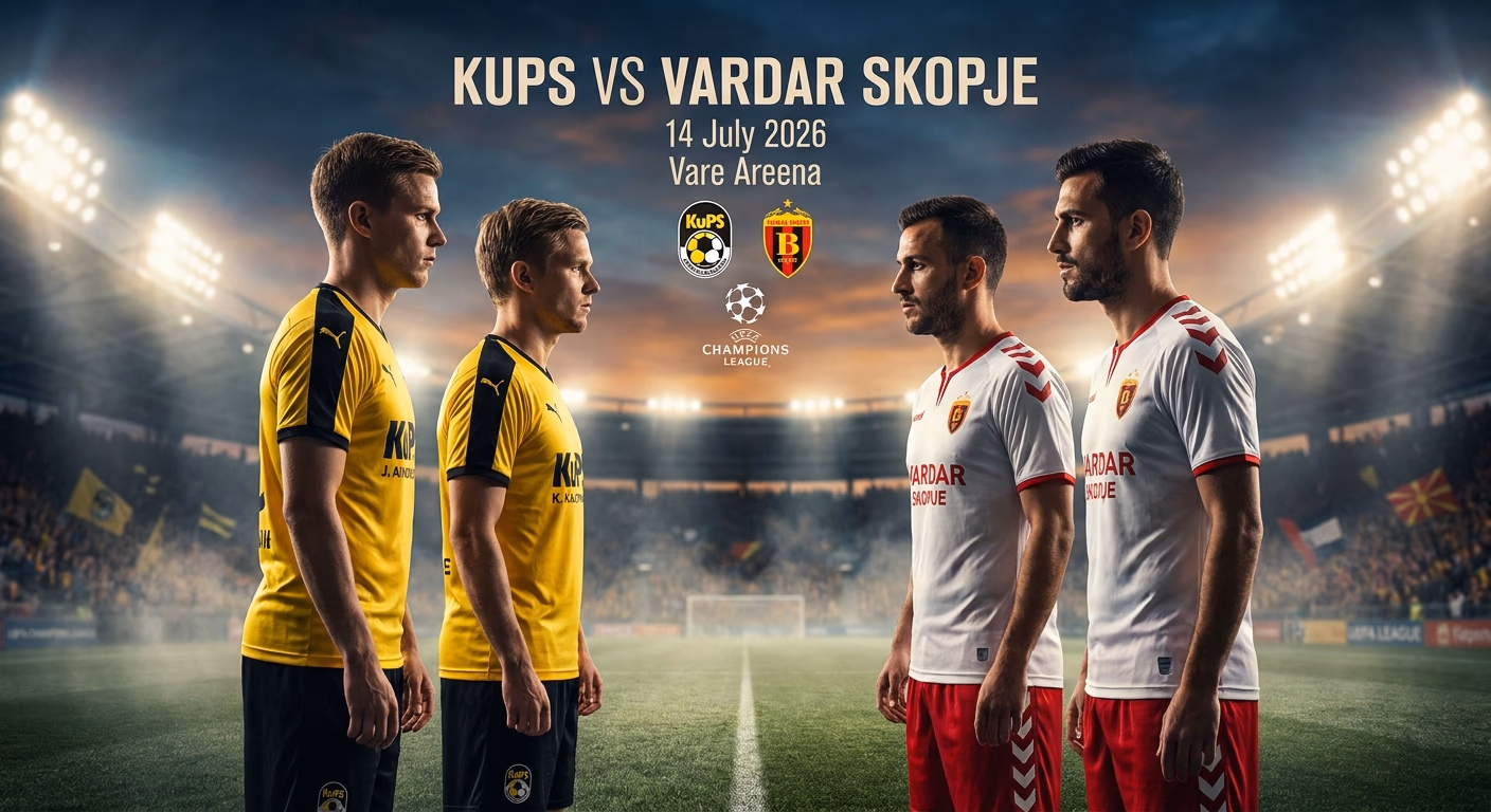 KuPS vs Vardar Skopje