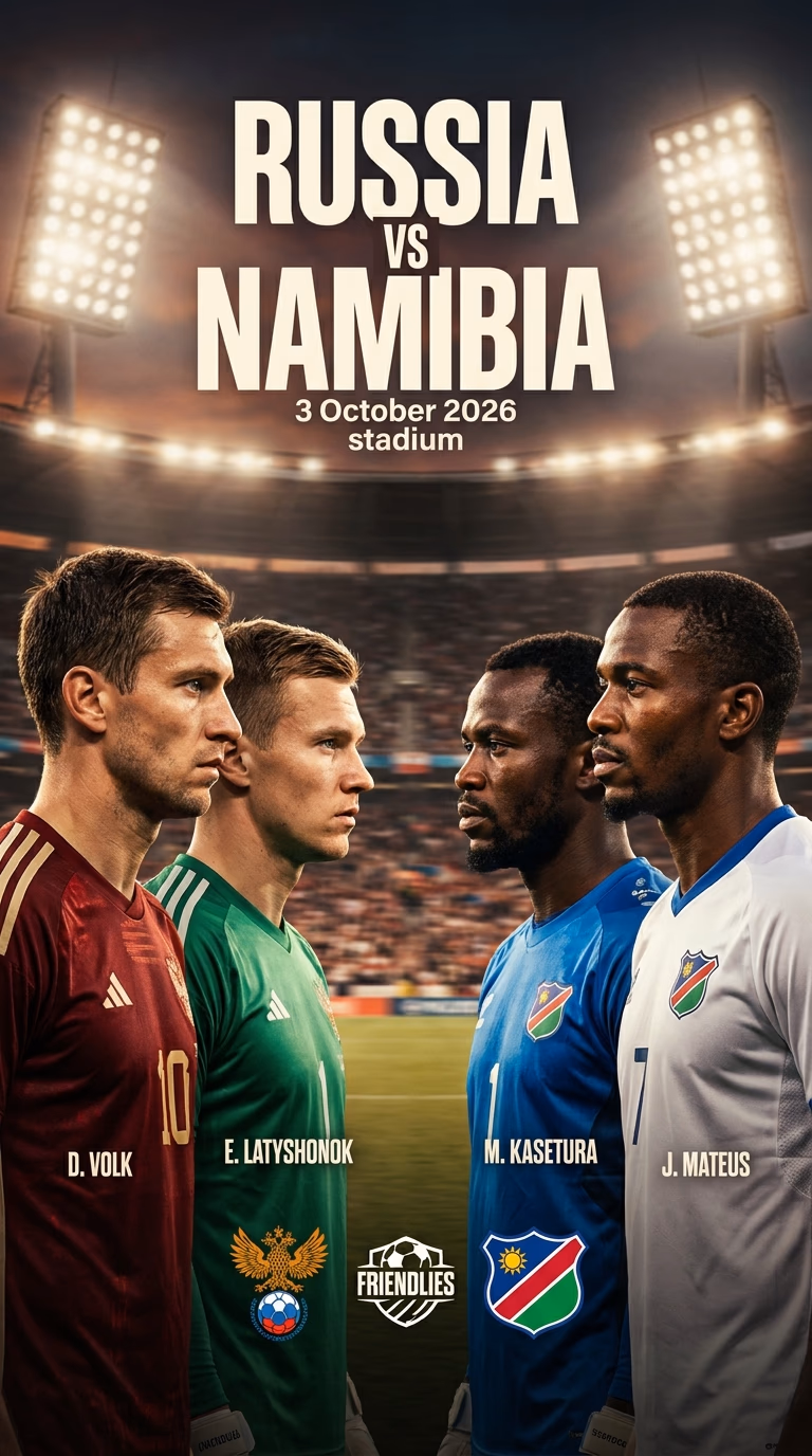 Russia vs Namibia