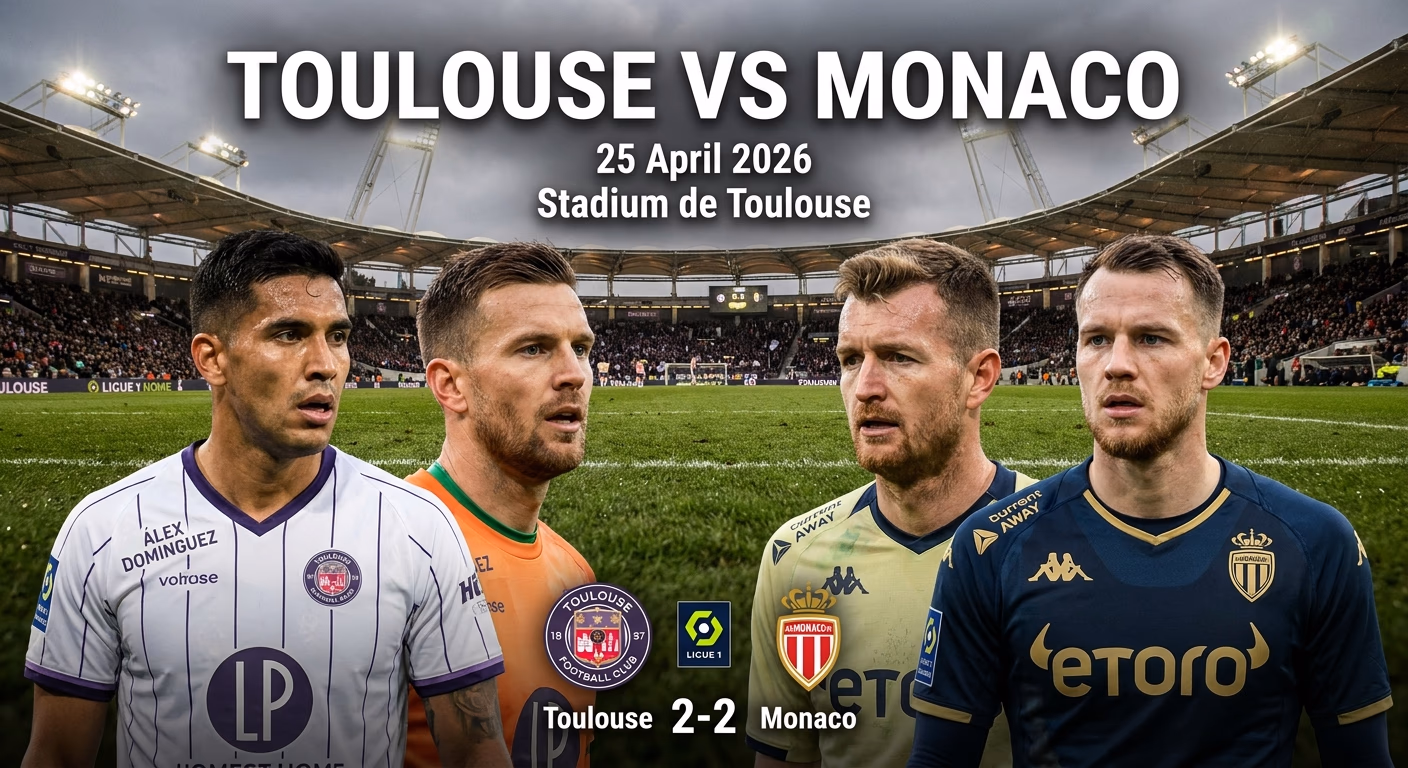 Toulouse vs Monaco