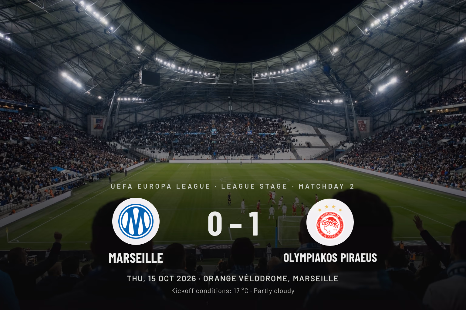 Marseille vs Olympiakos Piraeus
