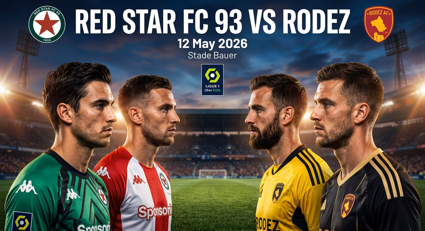 RED Star FC 93 vs Rodez