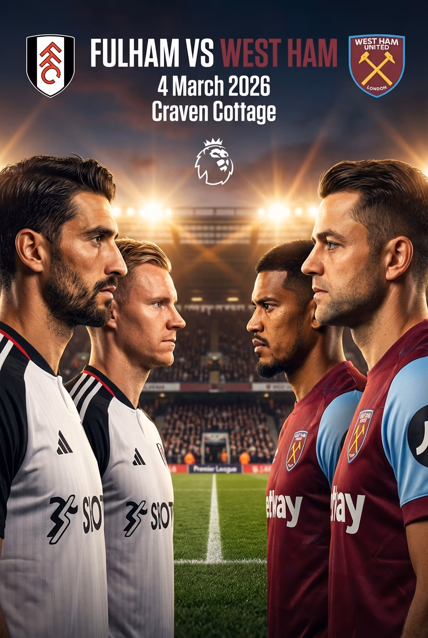 From 5-Goal Rout to Survival Scrap: Fulham and West Ham Swap Narratives Tonight