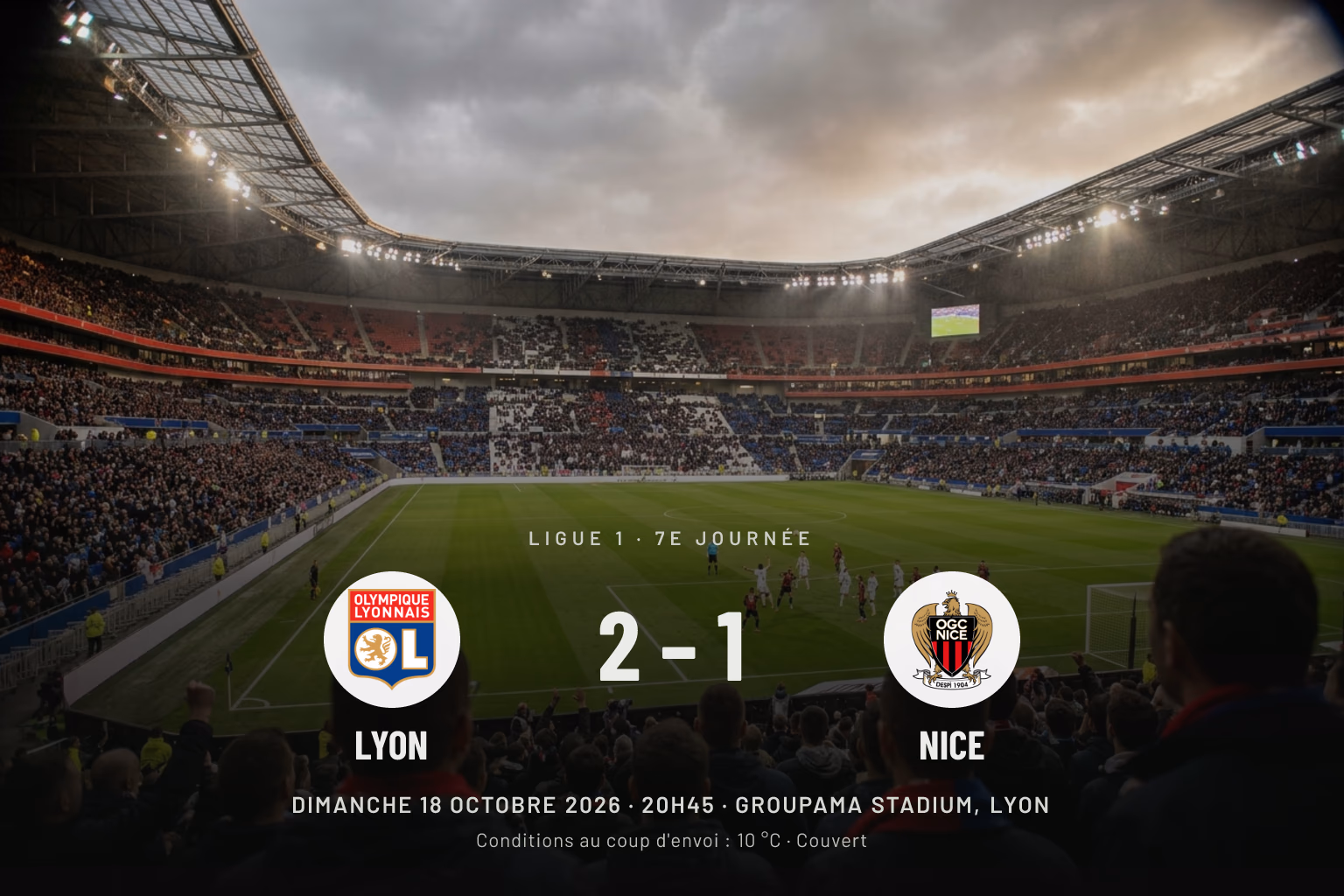 Lyon vs Nice