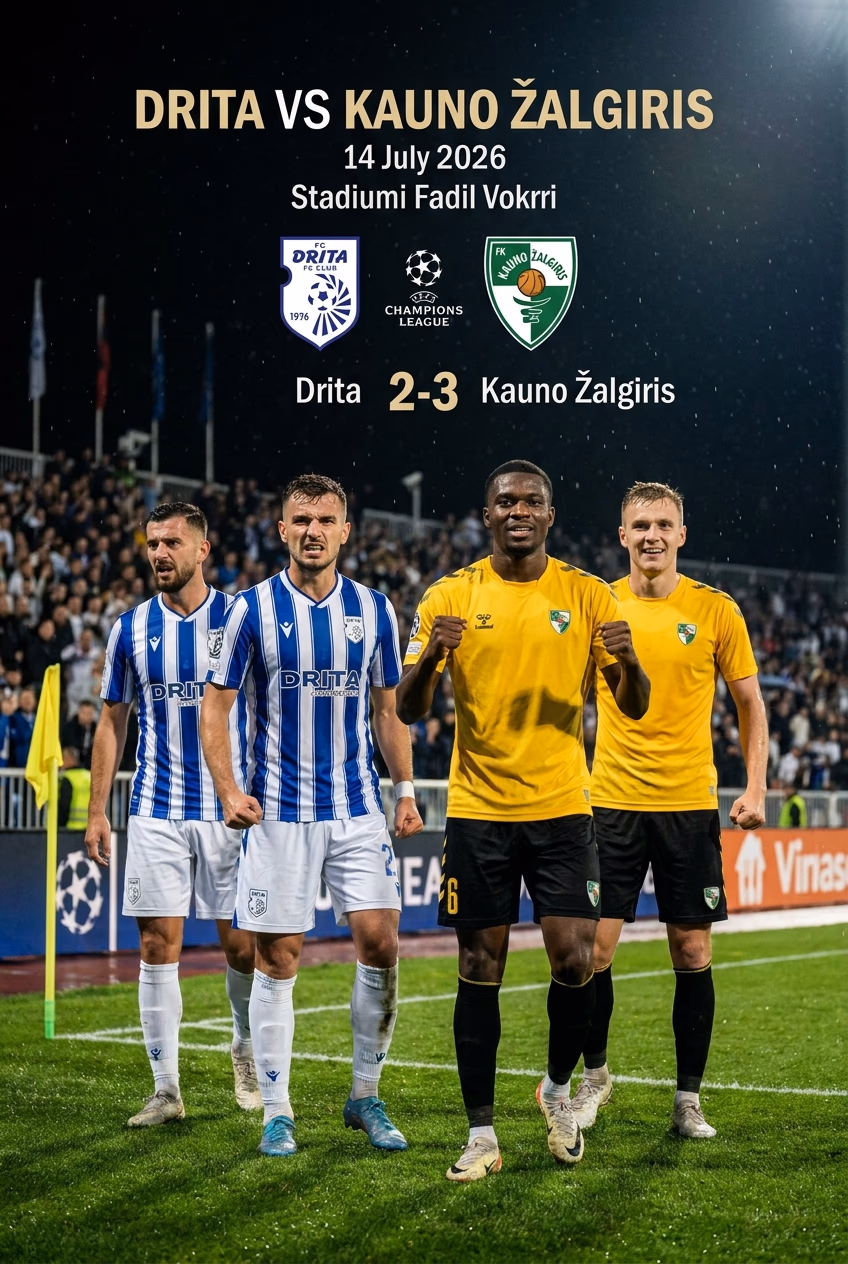 Drita vs Kauno Žalgiris
