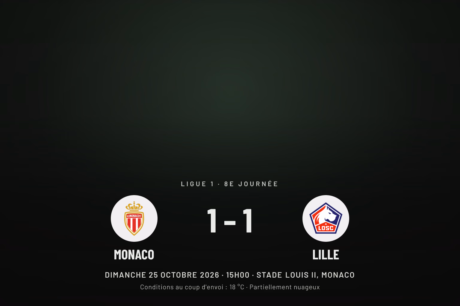 Monaco vs Lille