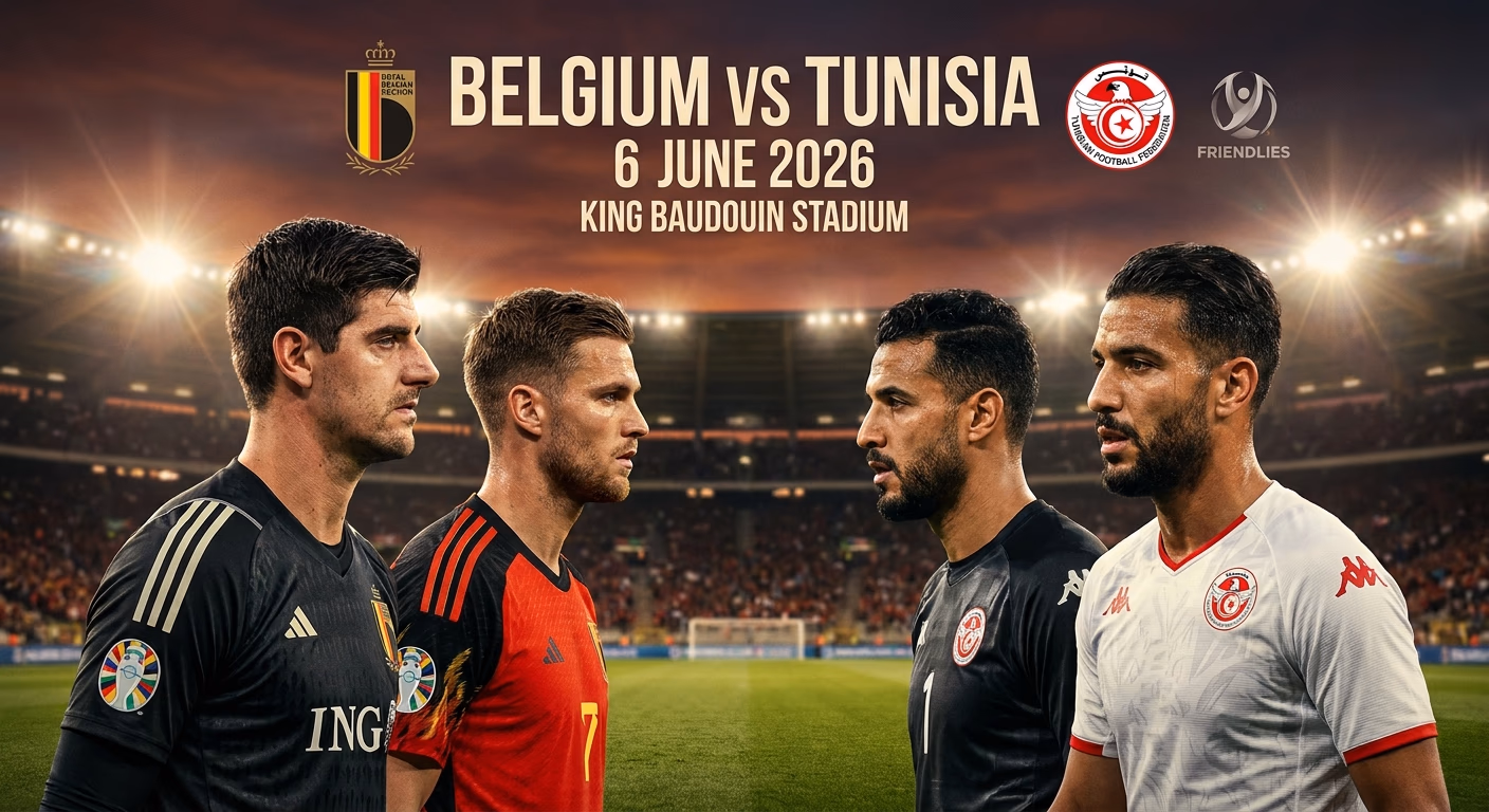 Belgium vs Tunisia