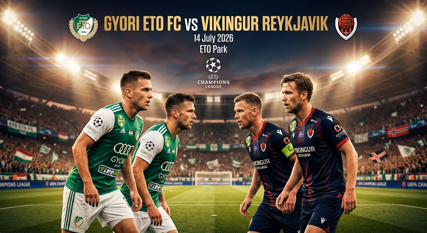 Gyori ETO FC vs Vikingur Reykjavik
