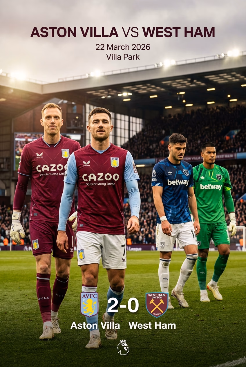Aston Villa vs West Ham