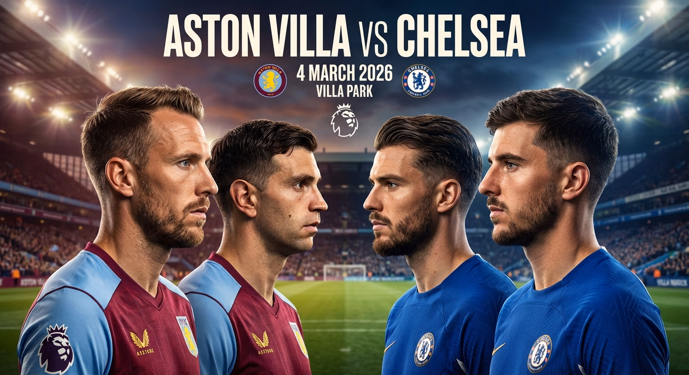 Emery’s High Line vs Poch’s Press: Villa-Chelsea Tactical Chess for Champions League Slot