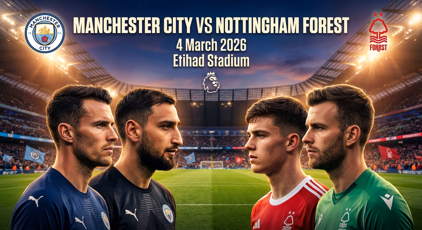 City Set Sights on Arsenal as Etihad Fortress Awaits Forest