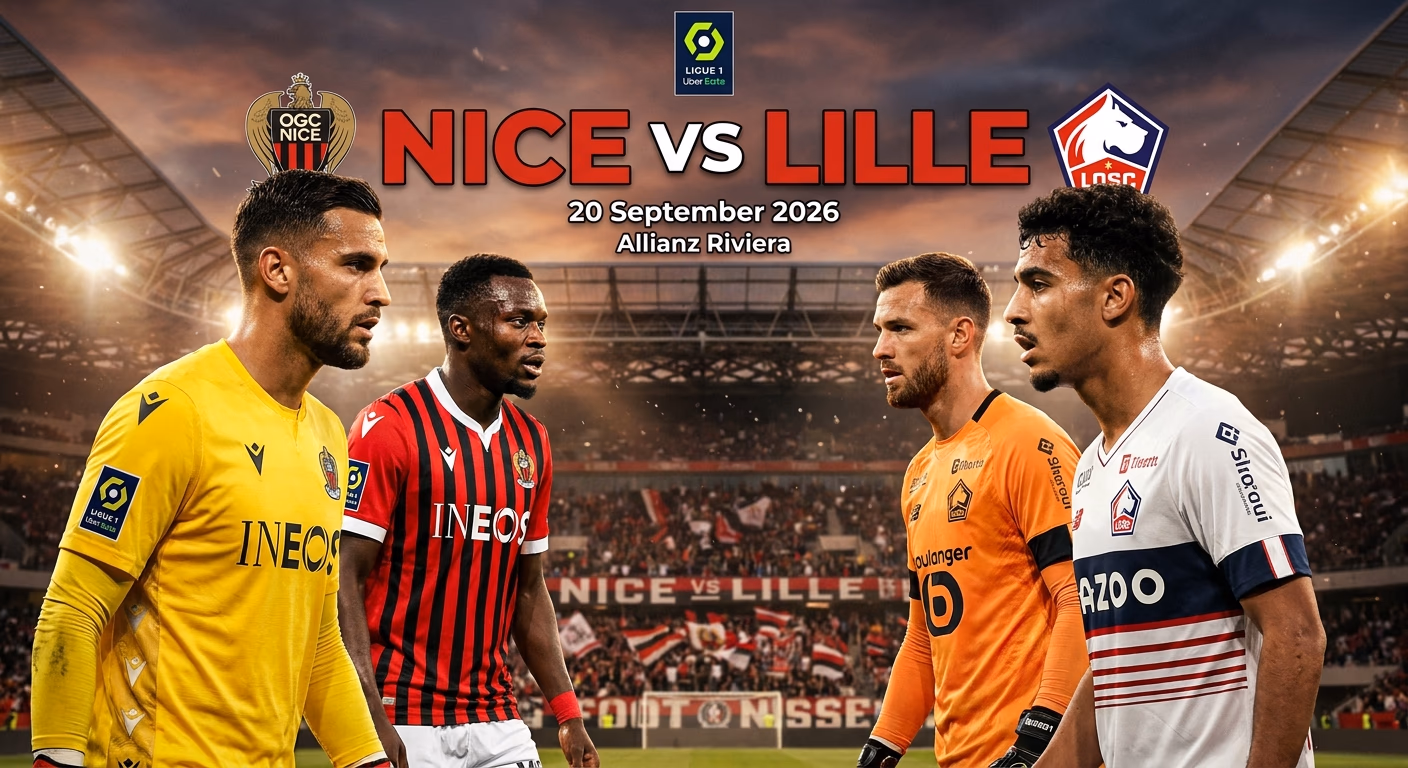 القاع يواجه unbeaten: نيس تسعى لإشعال الشرارة ضد ليل المتألق