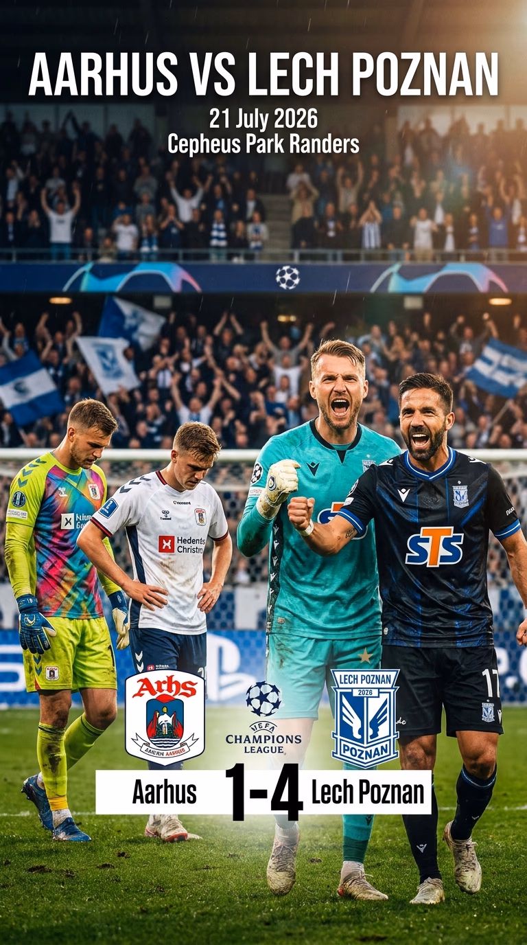 Aarhus vs Lech Poznan