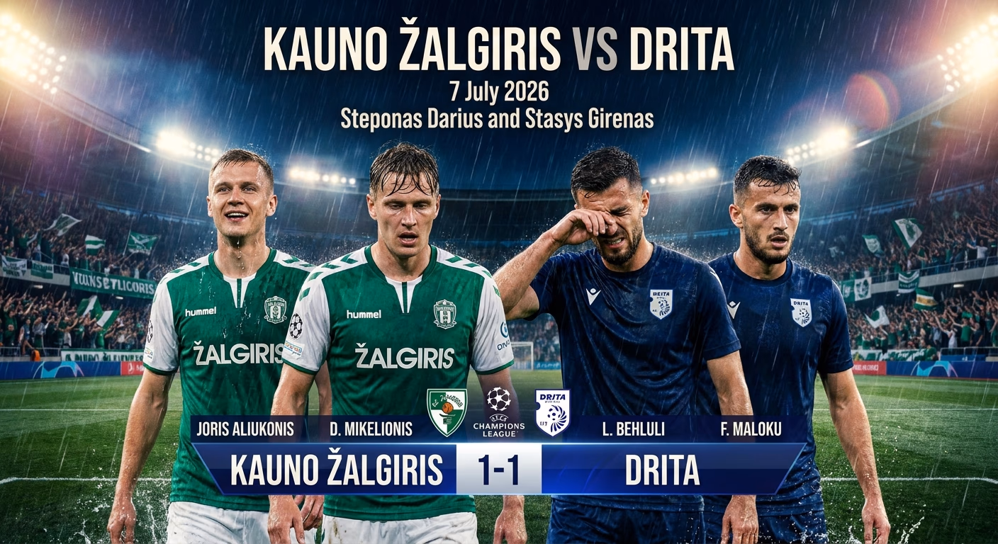 Kauno Žalgiris vs Drita
