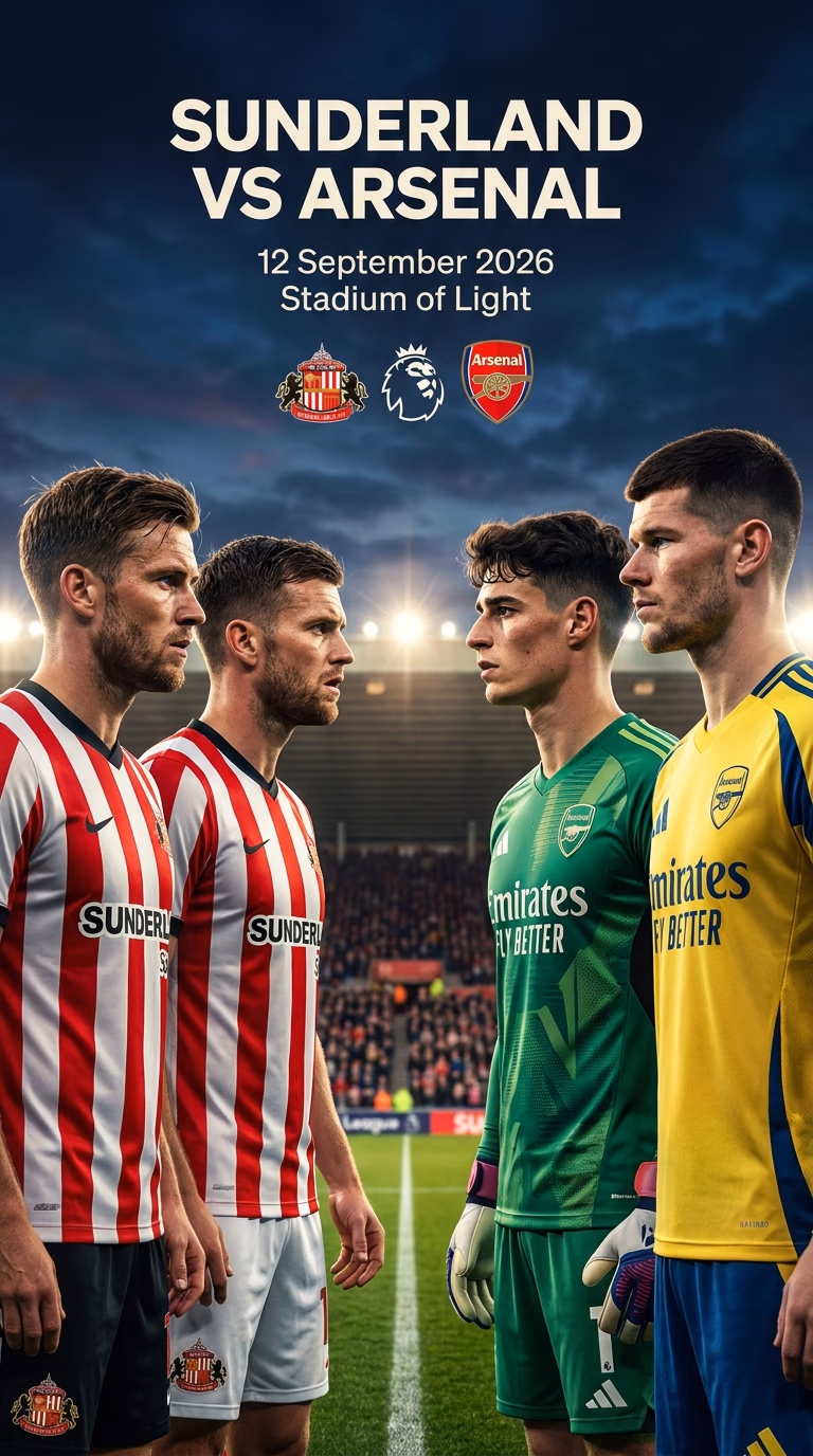 Stadium of Light Awaits as Arsenal Put Perfect Premier League Start on the Line