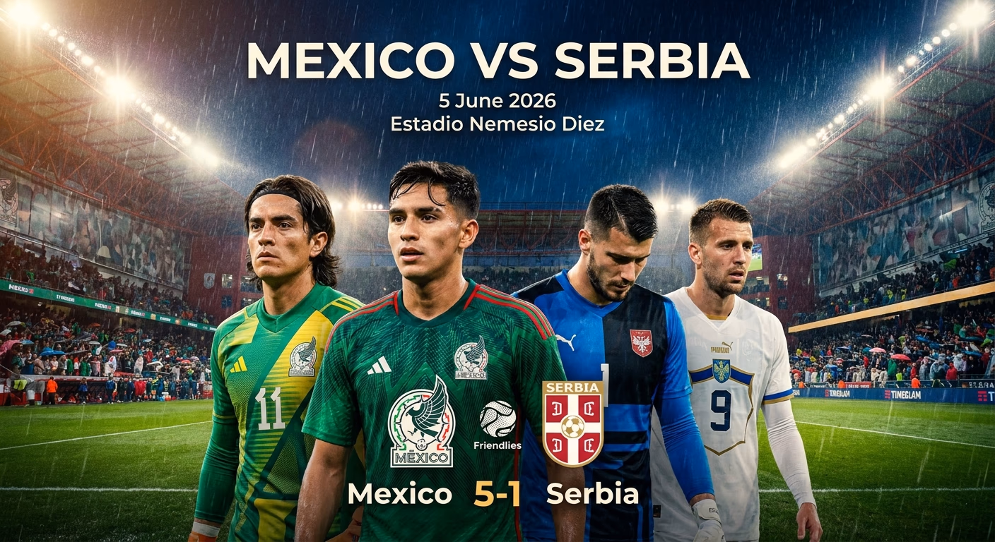 Mexico vs Serbia