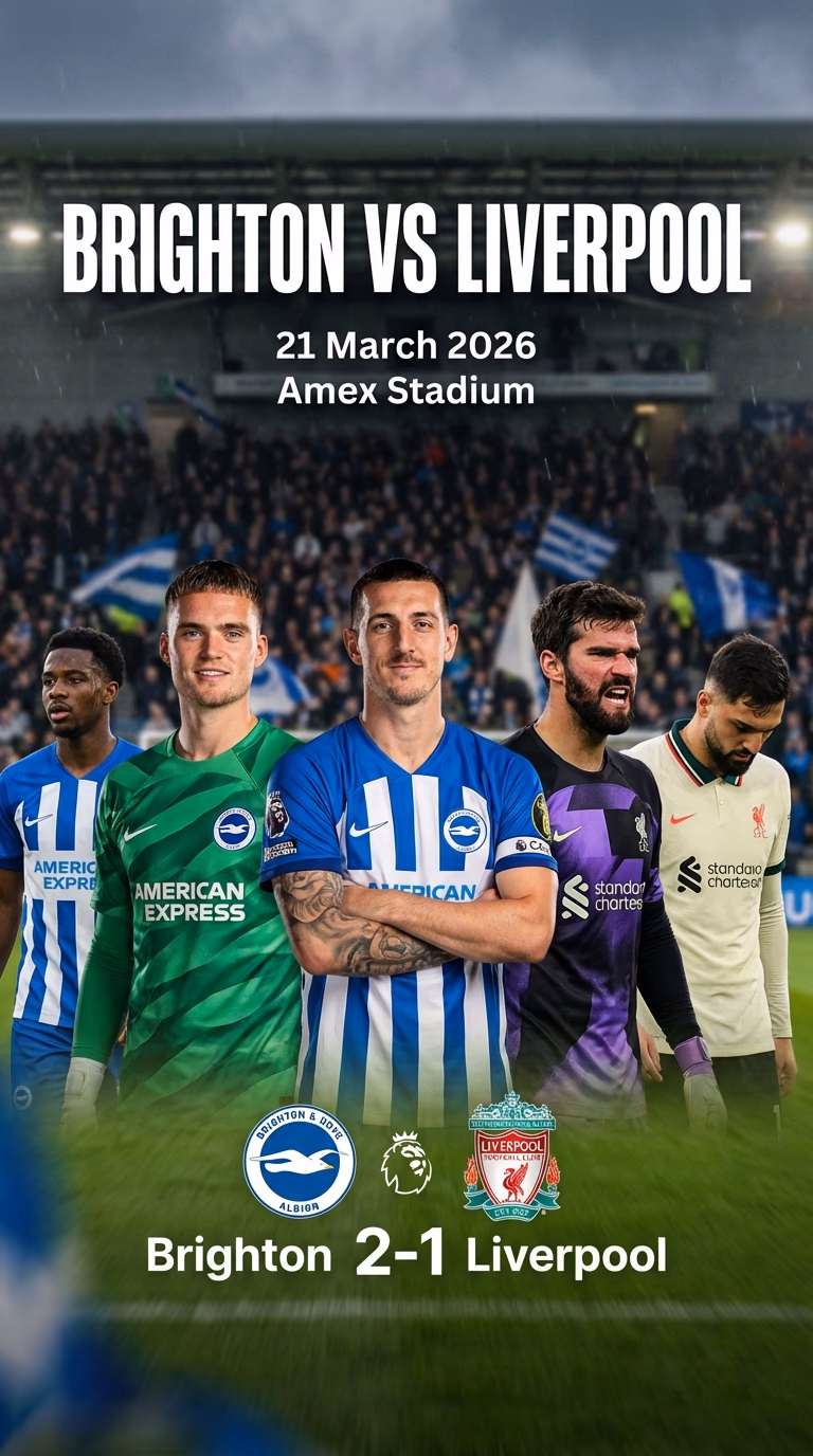 Brighton vs Liverpool