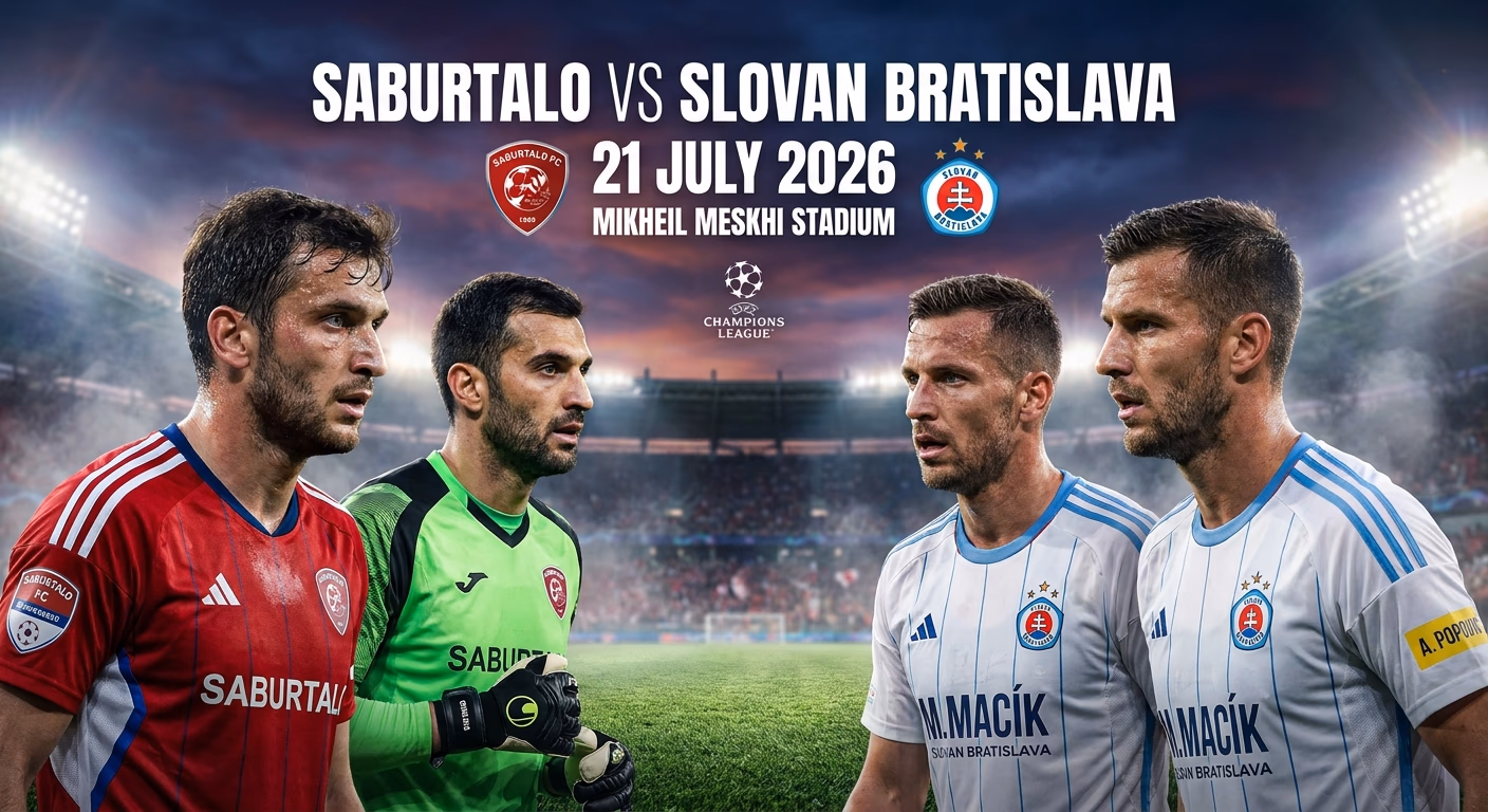 Saburtalo vs Slovan Bratislava