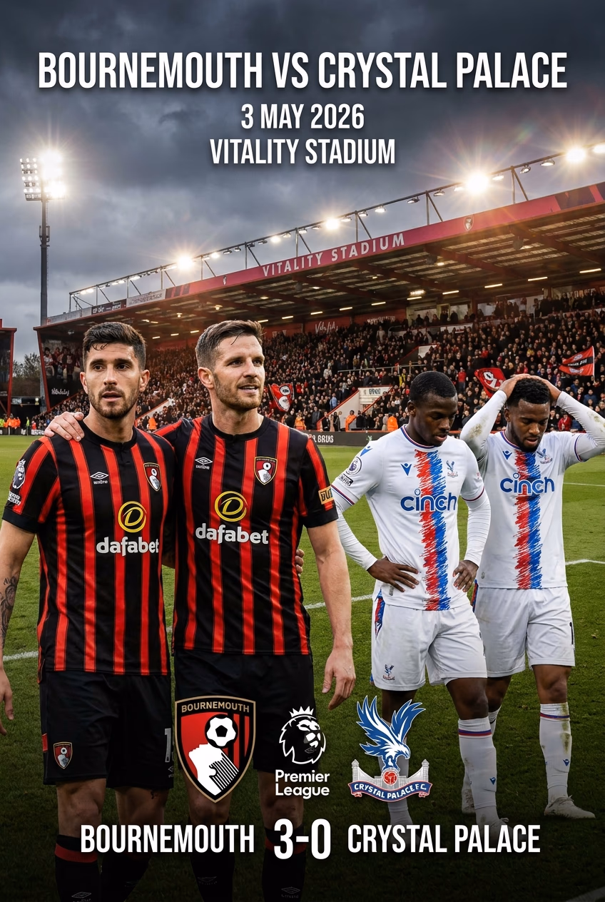 Bournemouth vs Crystal Palace