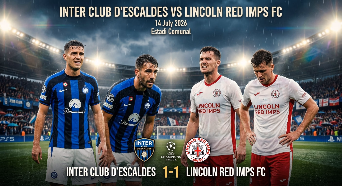 Inter Club d'Escaldes vs Lincoln Red Imps FC
