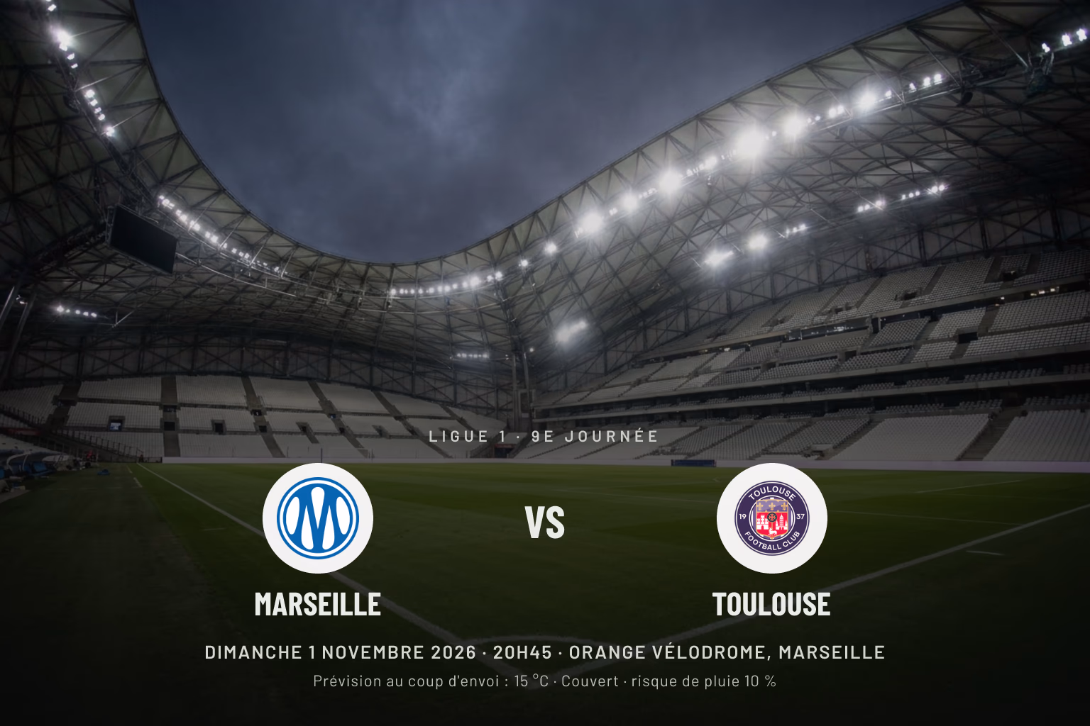 Marseille vs Toulouse